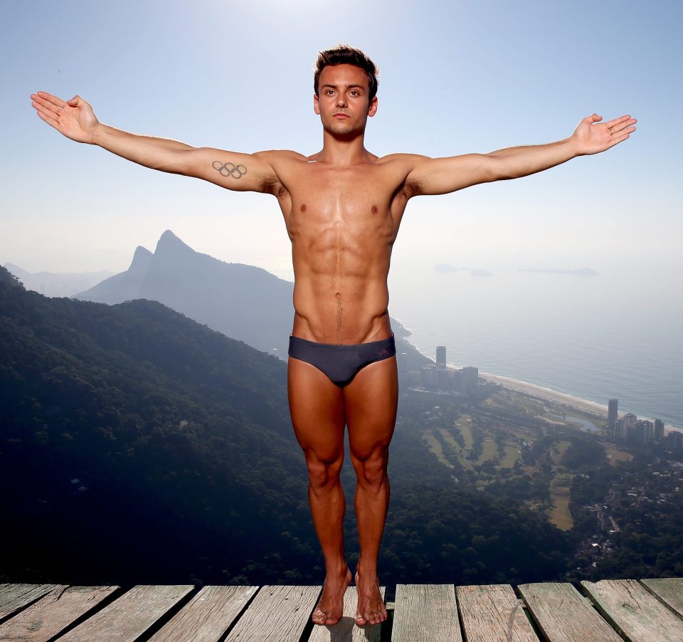 Tom Daley has helped design the trunks he will be wearing in Rio