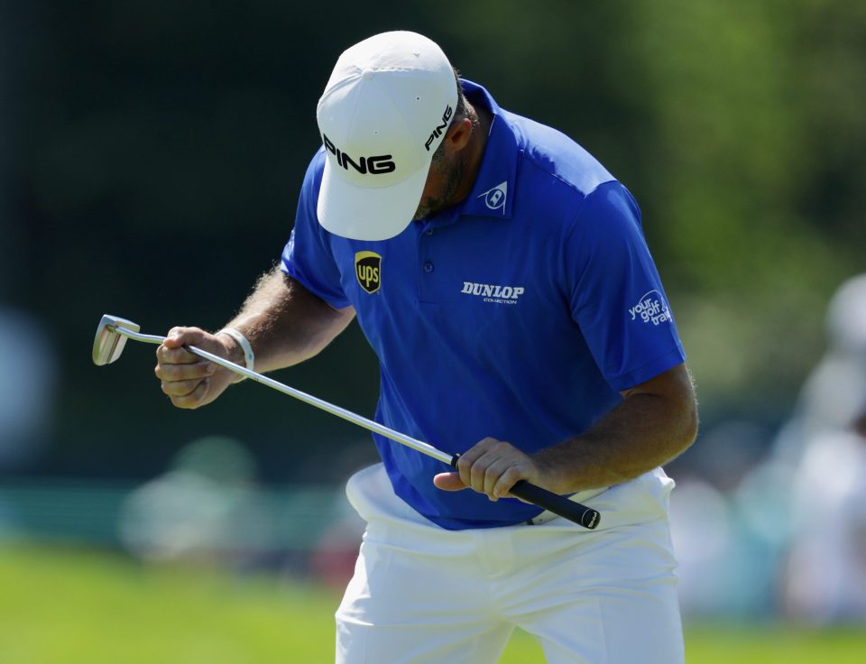 Lee Westwood had to watch his playing partner get the glory at Oakmont