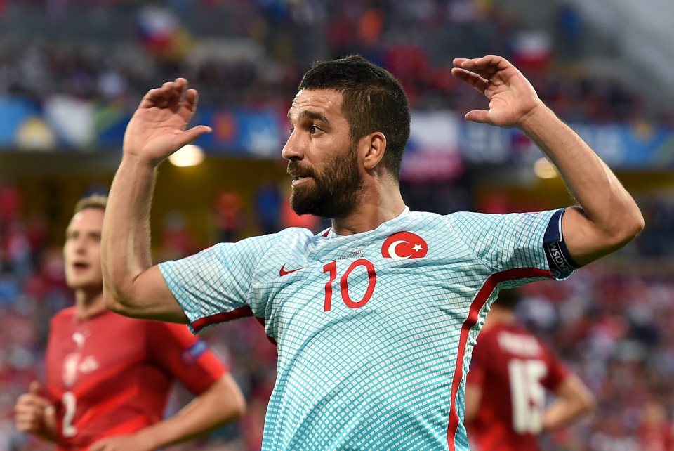  Barcelona's Arda Turan is the latest star to be linked with Arsenal