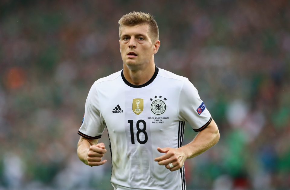  German star Toni Kroos is a target of Manchester City