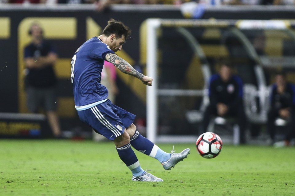  Messi scored his 55th - and seemingly final - Argentina goal in semis v USA