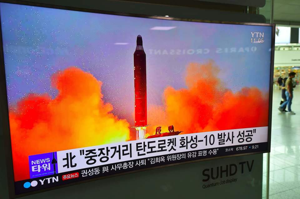  North Korean carried out a Musudan missile test at the end of June