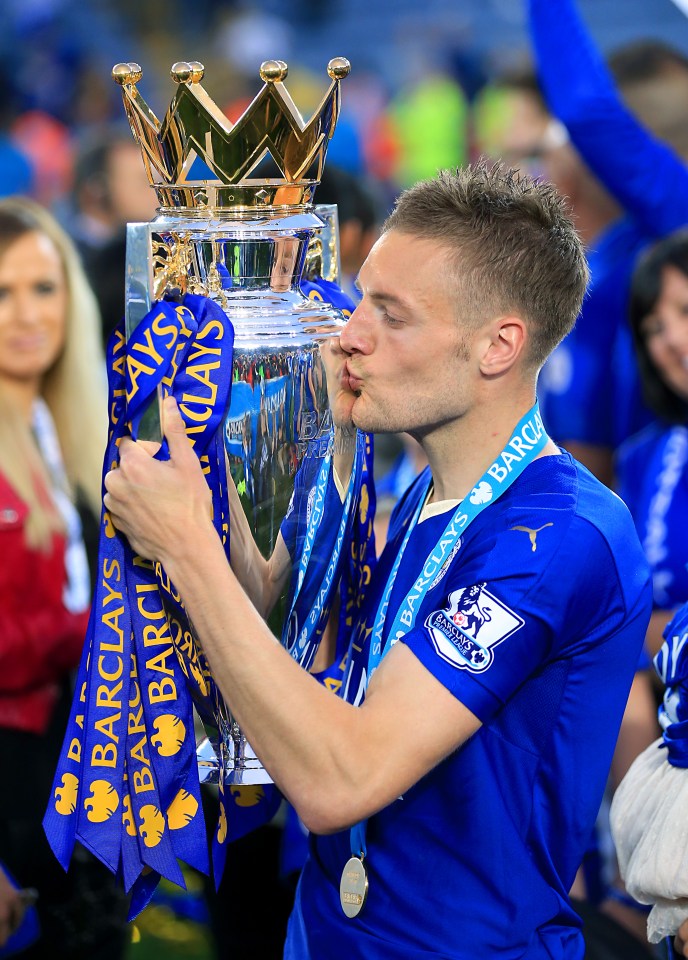  Jame Vardy snubbed a move to Arsenal to stay at champions Leicester