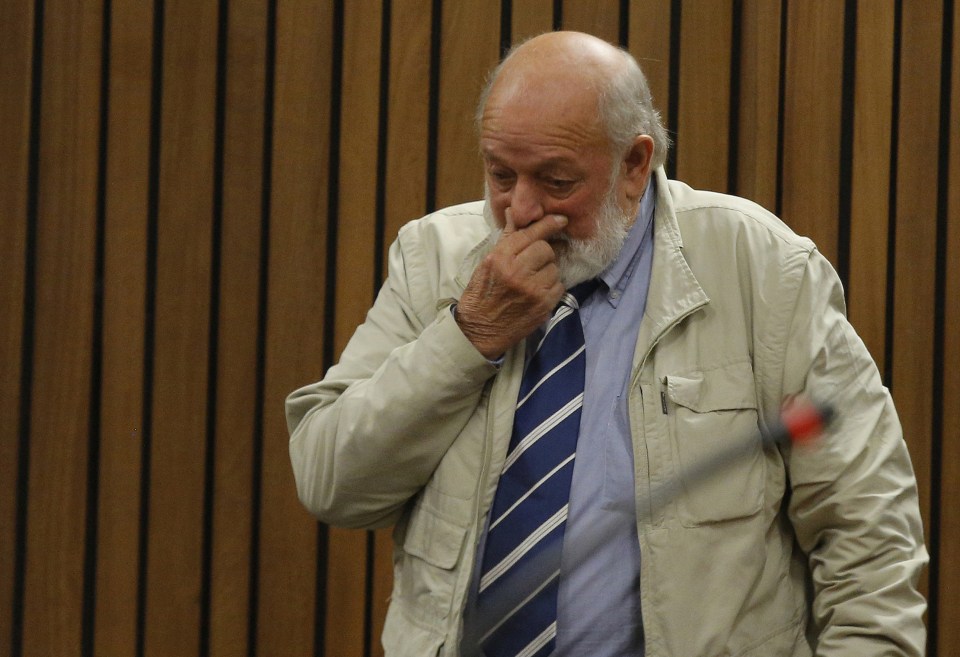 Barry Steenkamp, Reeva's father, said he thought of his daughter 'every day of my life, morning, noon and night'