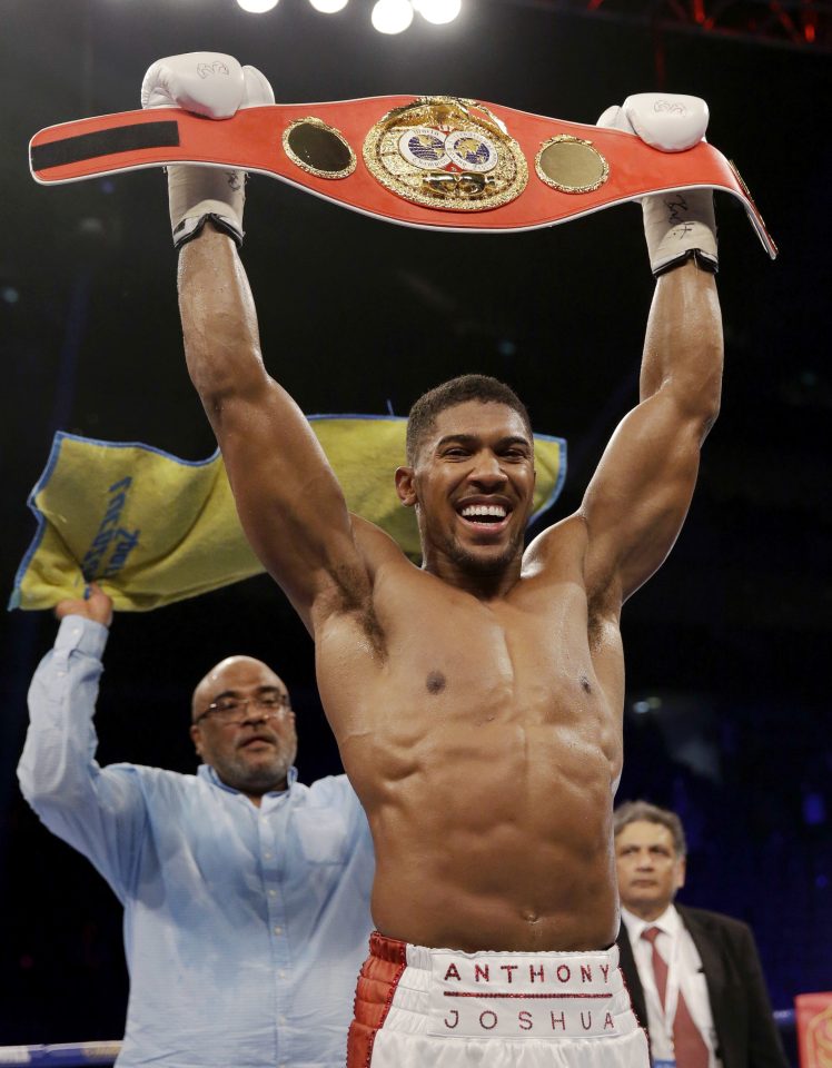 IBF heavyweight champ and golden boy Anthony Joshua will be a pundit