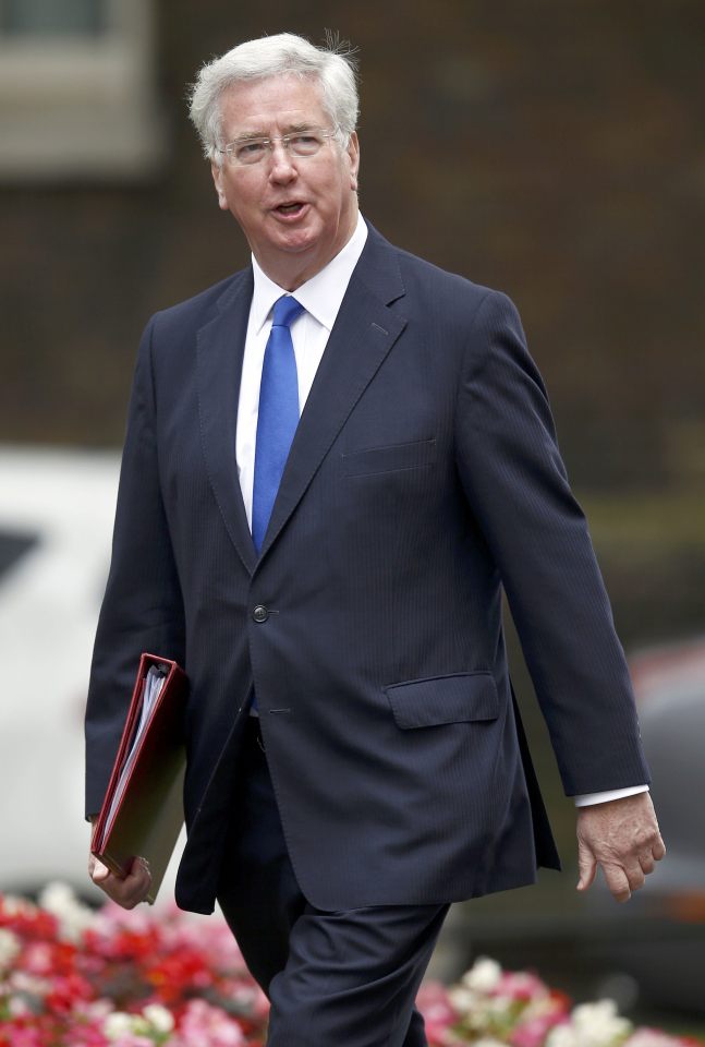  Deployment ... Defence Secretary Michael Fallon announced the plans