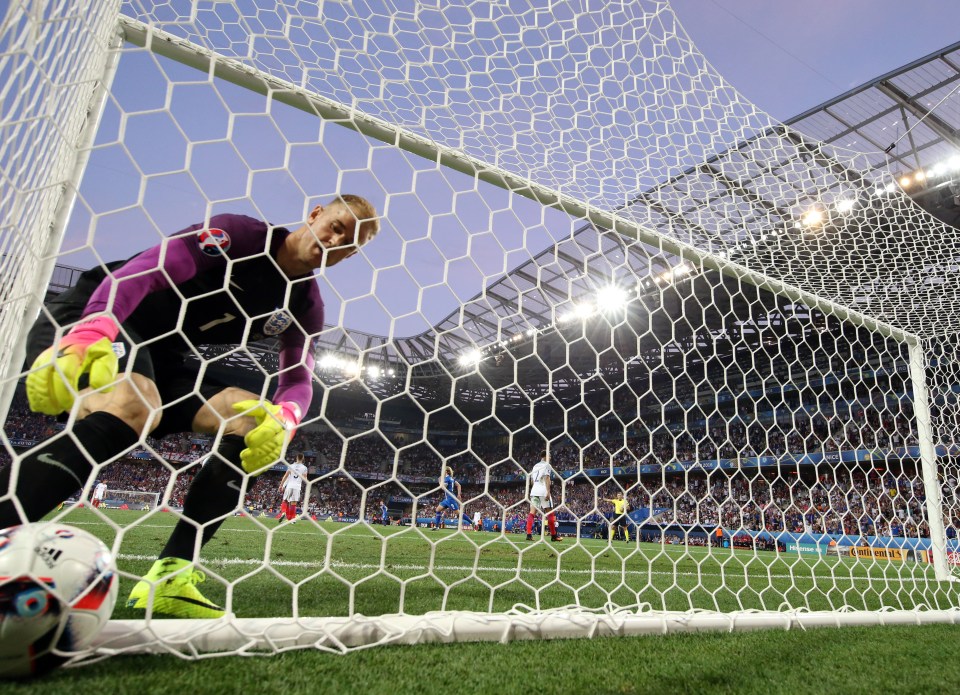 England fans were furious after Hart let in soft goals against Iceland and Wales