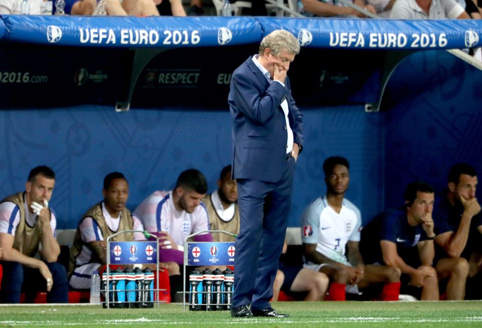  Roy Hodgson resigned after England were embarrassingly dumped out by Iceland