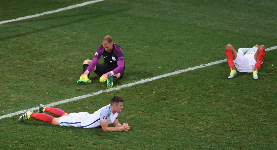 England were dumped out of Euro 2016 in disgrace