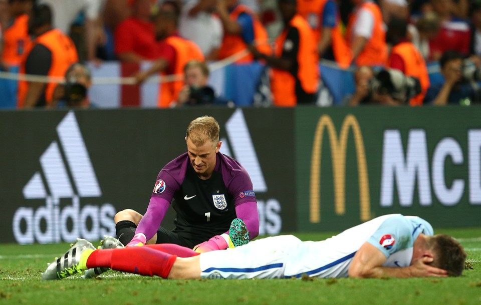 Hart made two high-profile blunders during the Euros