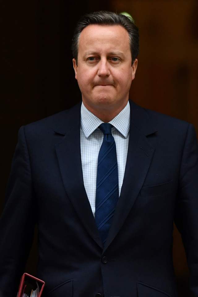 David Cameron received a copy of the report this afternoon and began poring over it ahead of a Commons statement