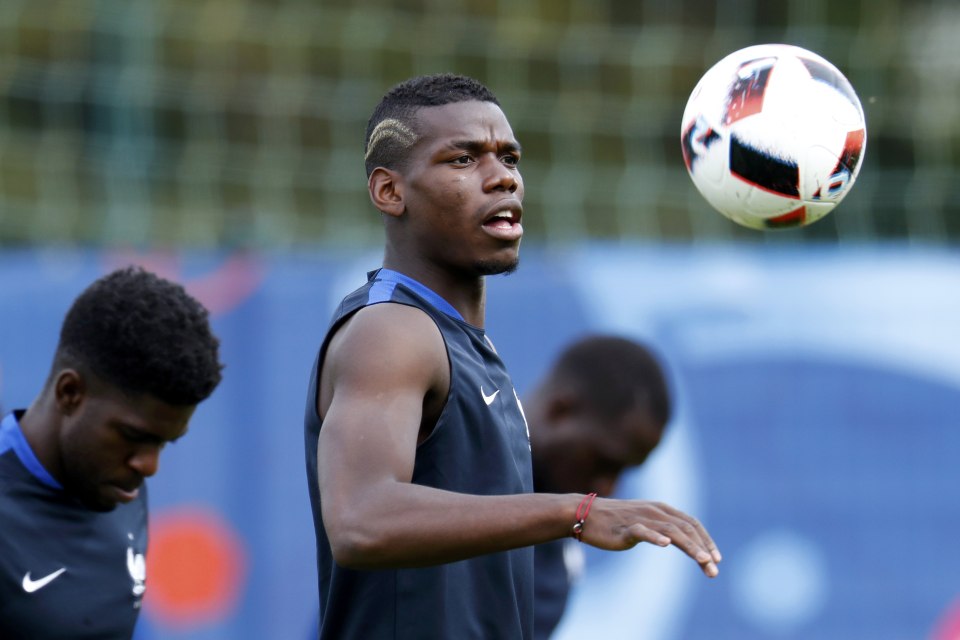  Juventus and France star Paul Pogba is believed to be a target for the Red Devils