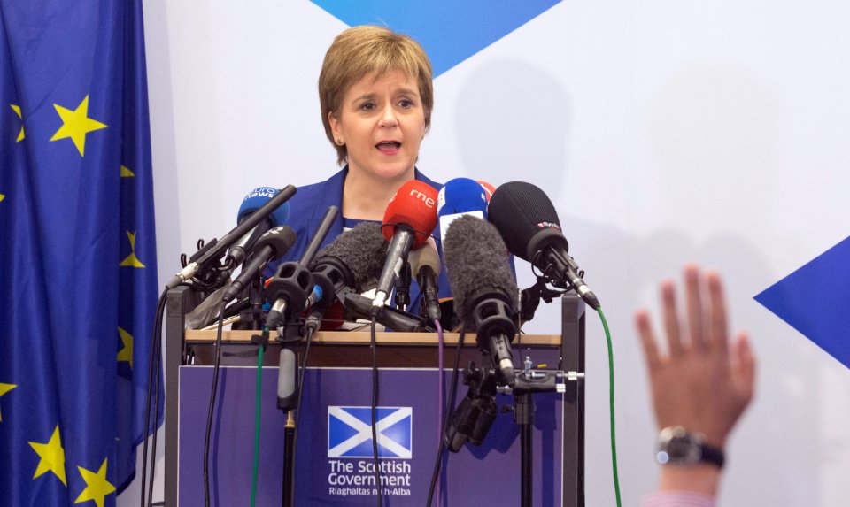  Nicola Sturgeon's plans for a second referendum on Scottish independence took a body blow after a report said the idea 'entails significant economic risk'