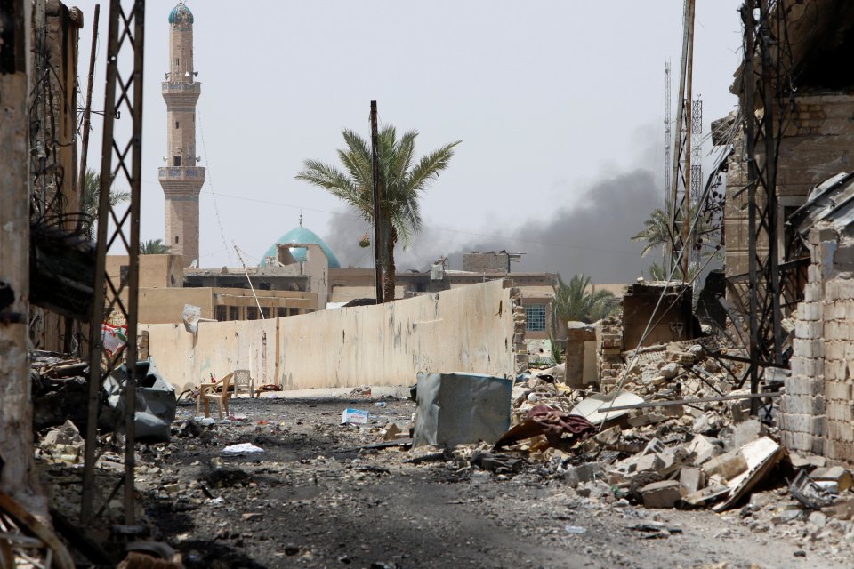  Fallujah has been left a ruined shell, after being torn apart by coalition airstrikes and firefights in the streets