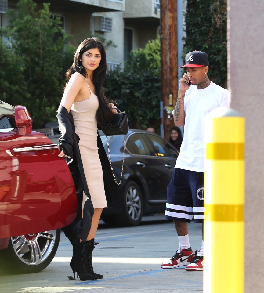  The teen looked stunning as she got out of her Rolls Royce