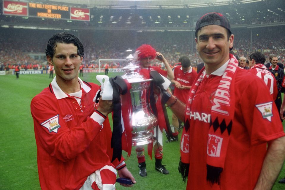 Ryan Giggs, Eric Cantona