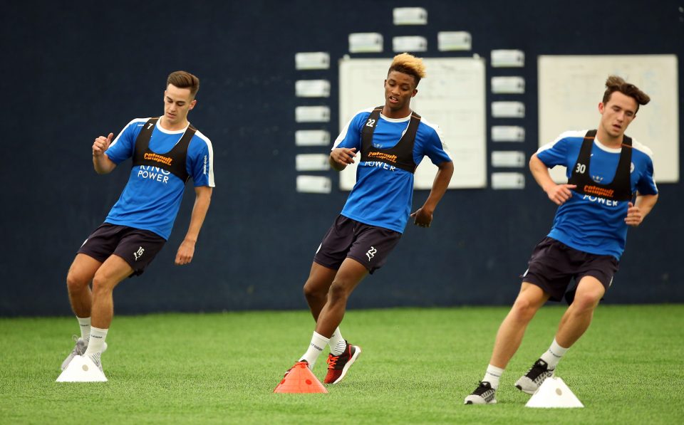 Leicester players were put through their paces during their first pre-season session