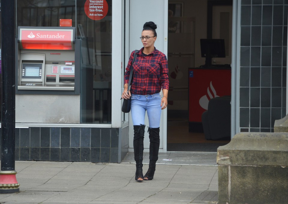 Laughing all the way to the bank... Six-months pregnant Josie Cunningham has been performing sexual acts online to the highest bidder