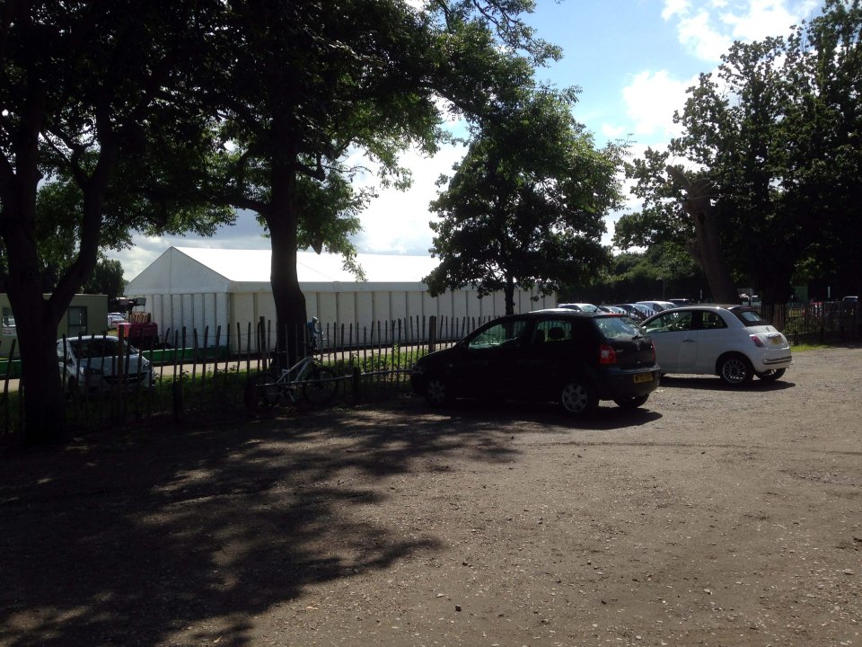 This car park just yards from Wimbledon's tennis championships is being used by doggers