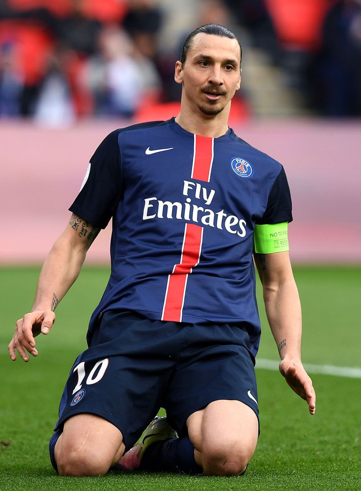  PSG have named a stand at the Parc des Princes after Ibrahimovic