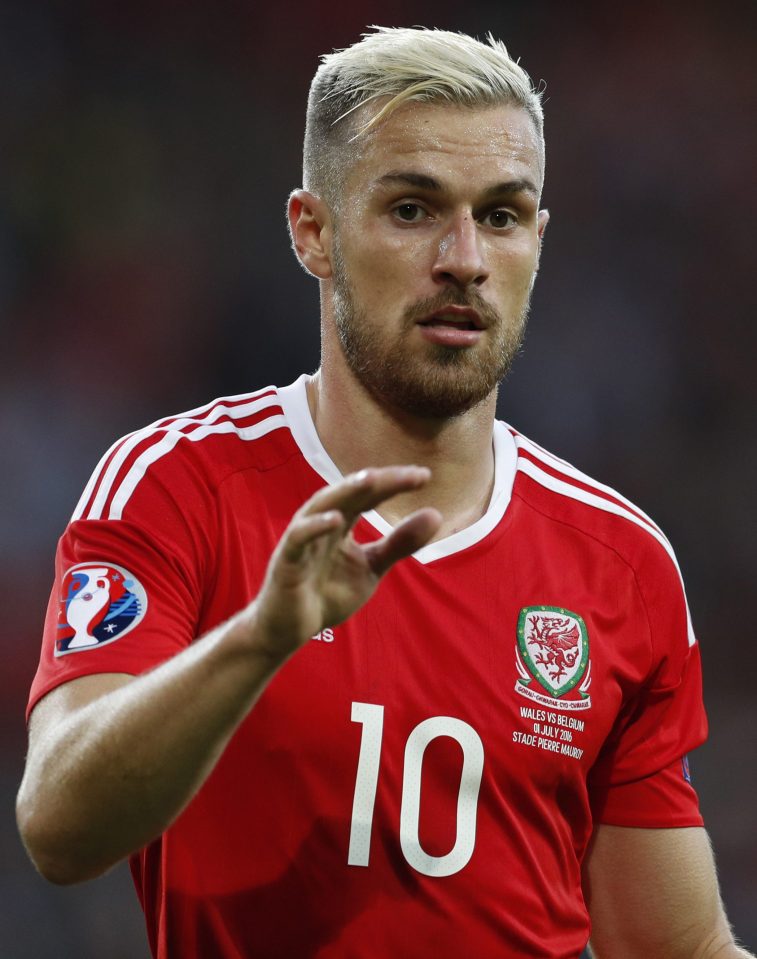  Aaron Ramsey was given licence to thrill by Wales