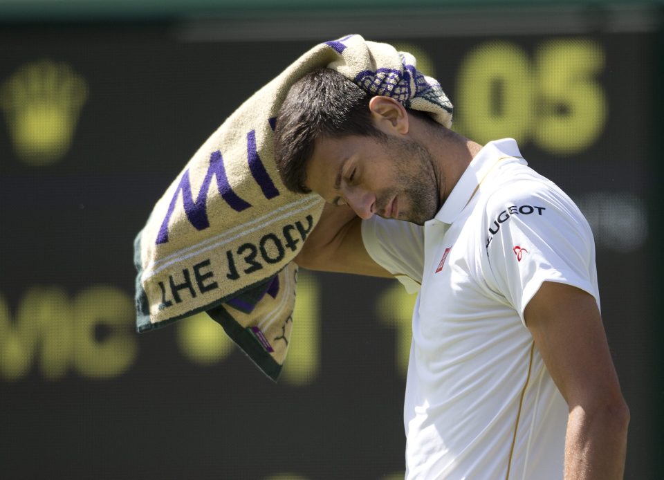  There was a big shock at Wimbledon on Saturday as world number one Novak Djokovic bowed out