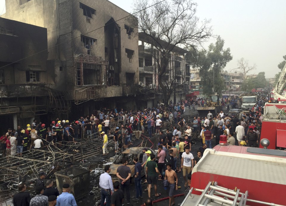  It also boasted of killing almost 300 in this deadly car bombing in Baghdad