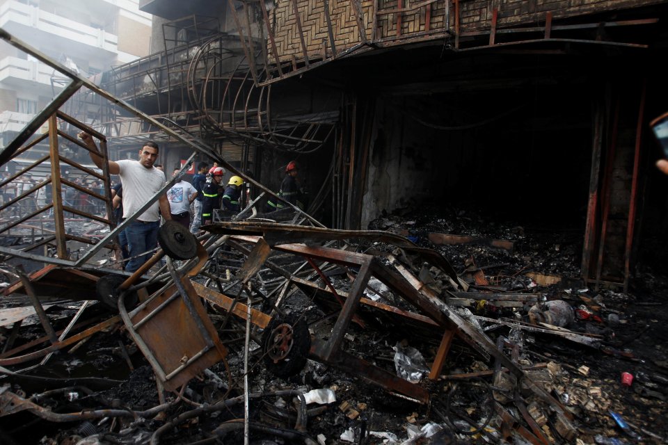  Reporters at the scene said many of those killed in the blast were children