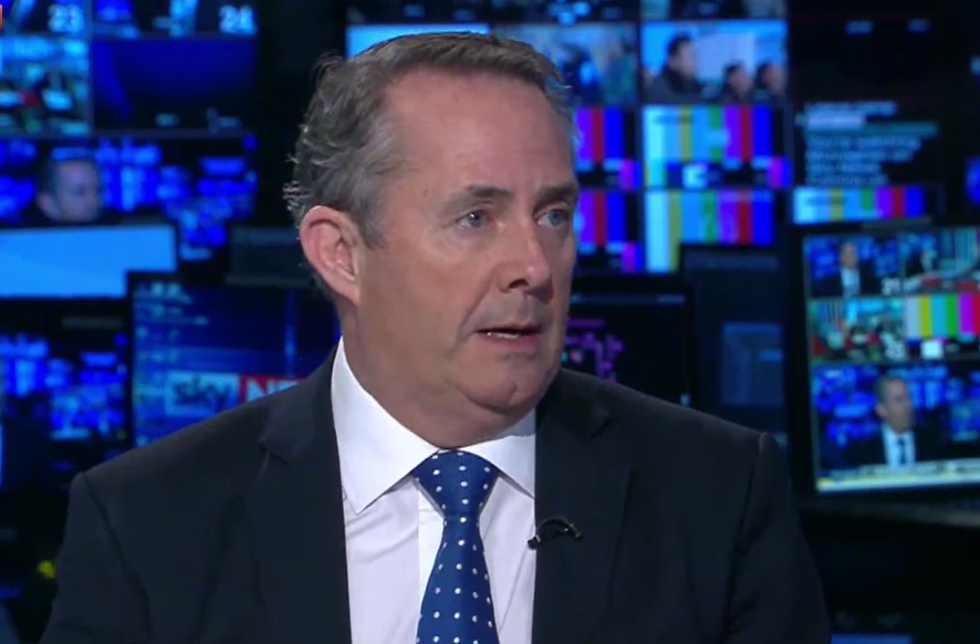  Promises, promises ... Liam Fox yesterday promised Britain would be out of the EU by January 1 2019 if he becomes PM