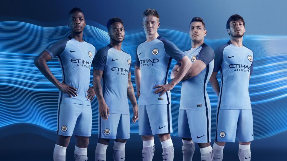  Like most club, Manchester City have a new kit this season