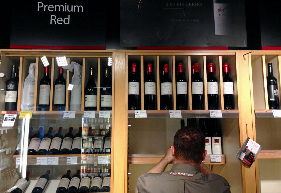 Supermarkets in The States have been cashing in on weekend wine demand, so you're better off shopping for booze earlier in the week