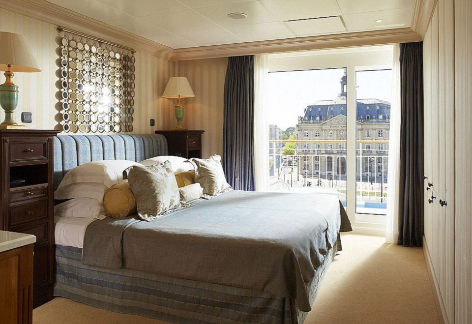 Guests can spend as long as they want to on board the ship, but most spend between three and six months