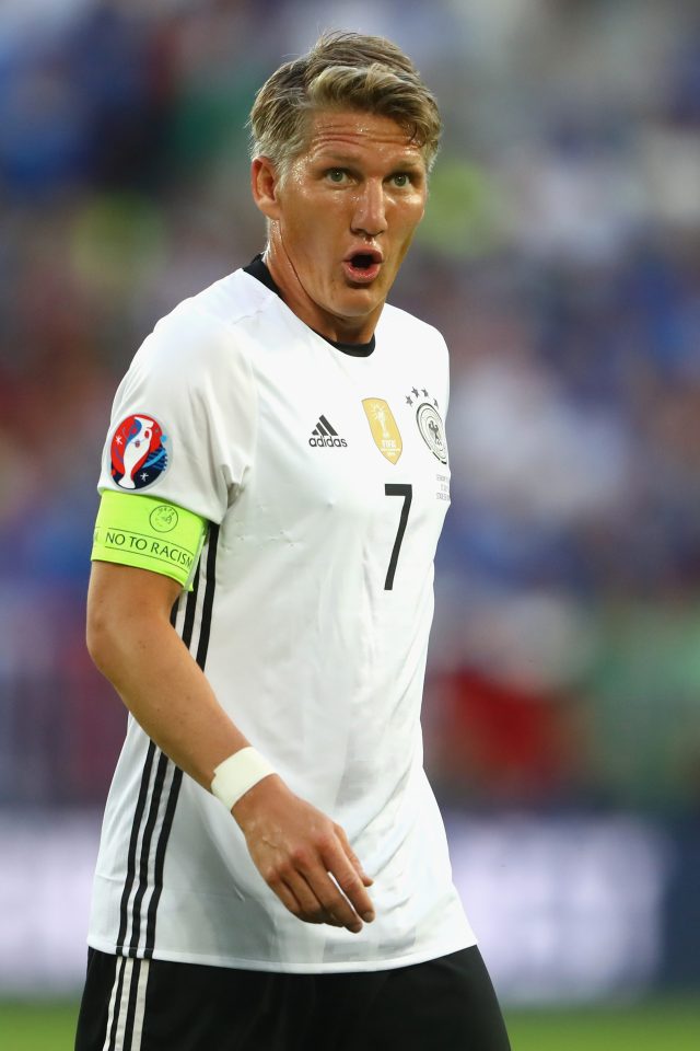  Schweinsteiger is wanted by PSG boss Unai Emery and could be part of the deal