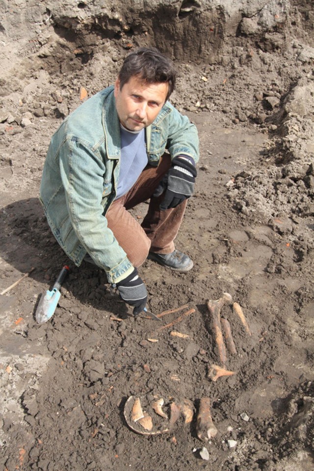 The discovery was made two years ago, but the bones are now due to go on display at a local museum