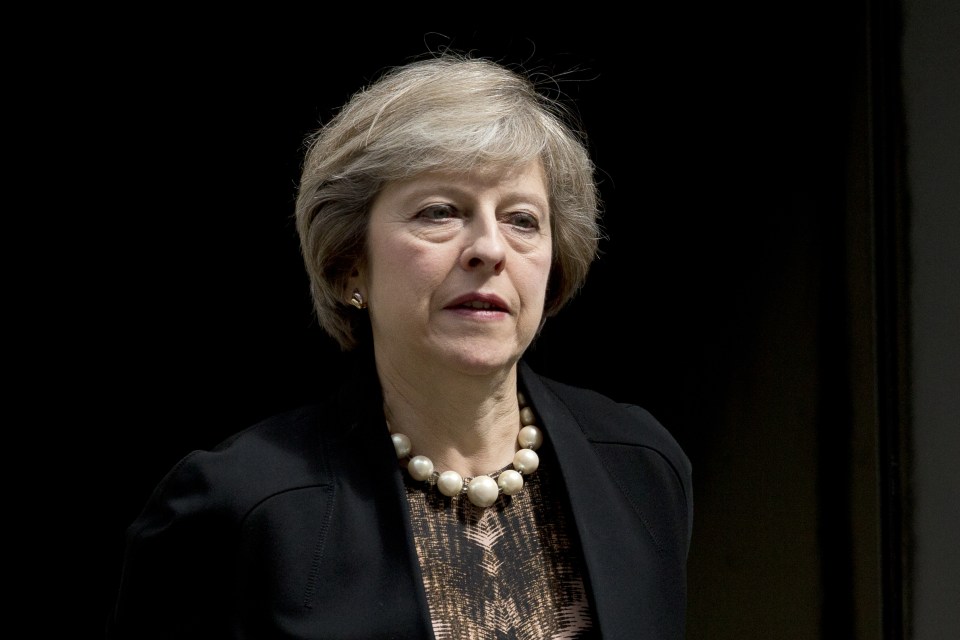  Firm favourite ... Theresa May has topped the Tory leadership contest poll after a landslide