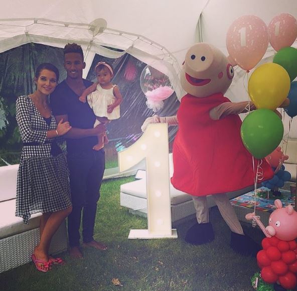  Helen Flanagan and Scott Sinclair celebrated their daughter Matilda's first birthday with a Peppa Pig party