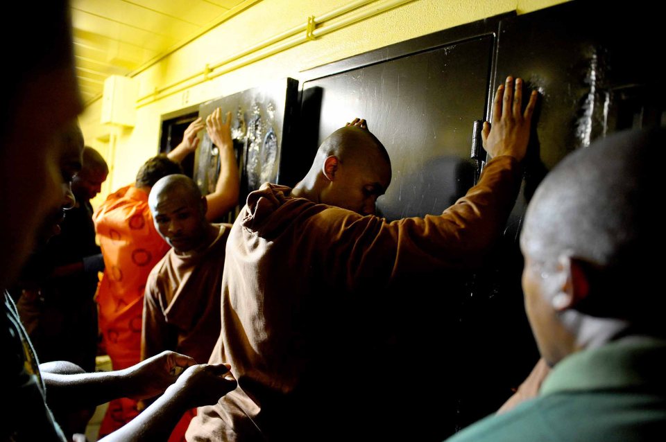  More than 7,000 inmates are kept at the notorious prison with the jail's notoriety continuing from apartheid days