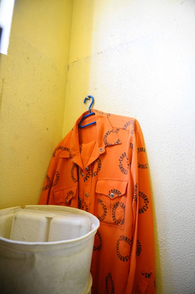 Pistorius will be given the standard issue orange jumpsuit on arrival and be stripped of his belongings