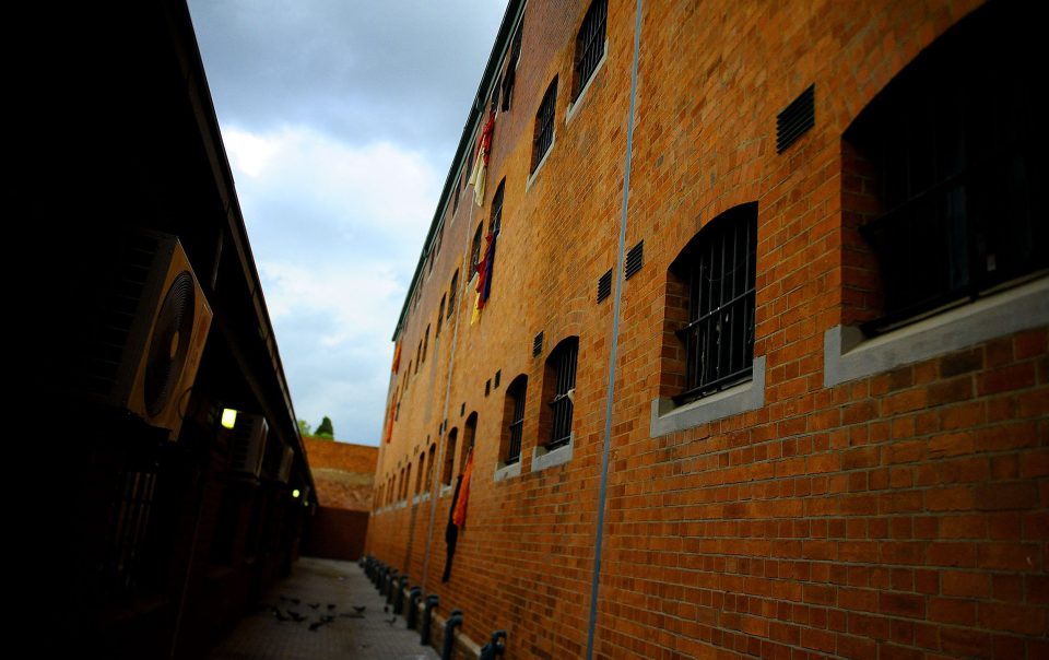 The jail has had a notorious reputation since apartheid, when seven people could be hanged at once