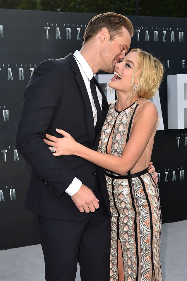  The co-stars laughed and joked together on the red carpet