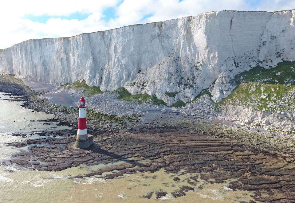  The lighthouse was saved from disrepair after a national fundraising campaign raised £45,000