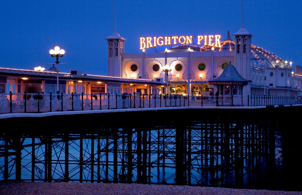  Brighton Pier ranked highly in the UK, making it a great getaway destination for a thrilling day trip