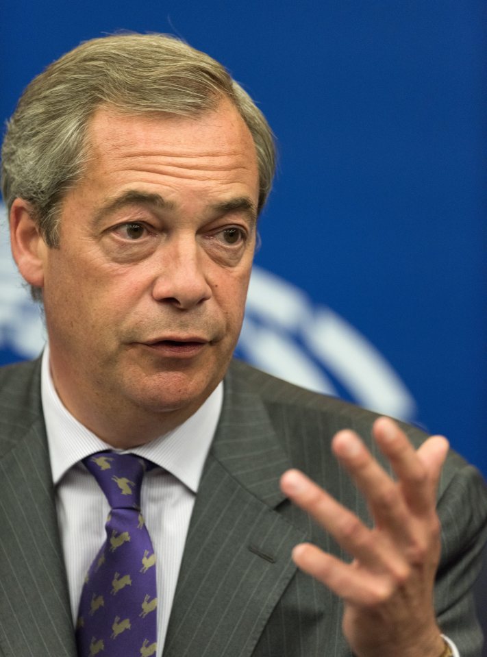  Nigel Farage dismissed Labour’s call for an early general election