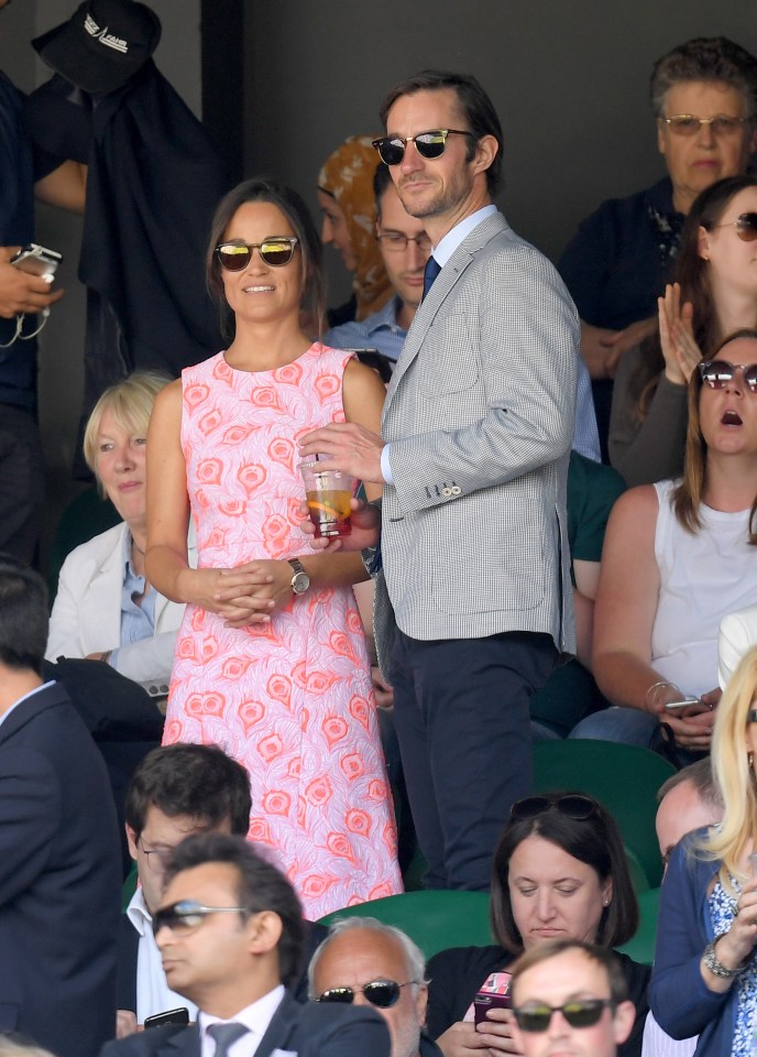 Celebrities Attend Wimbledon