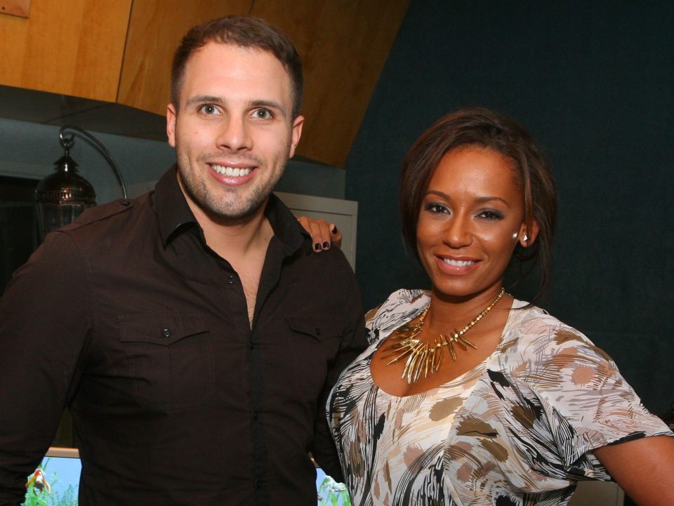 Dan with Mel B