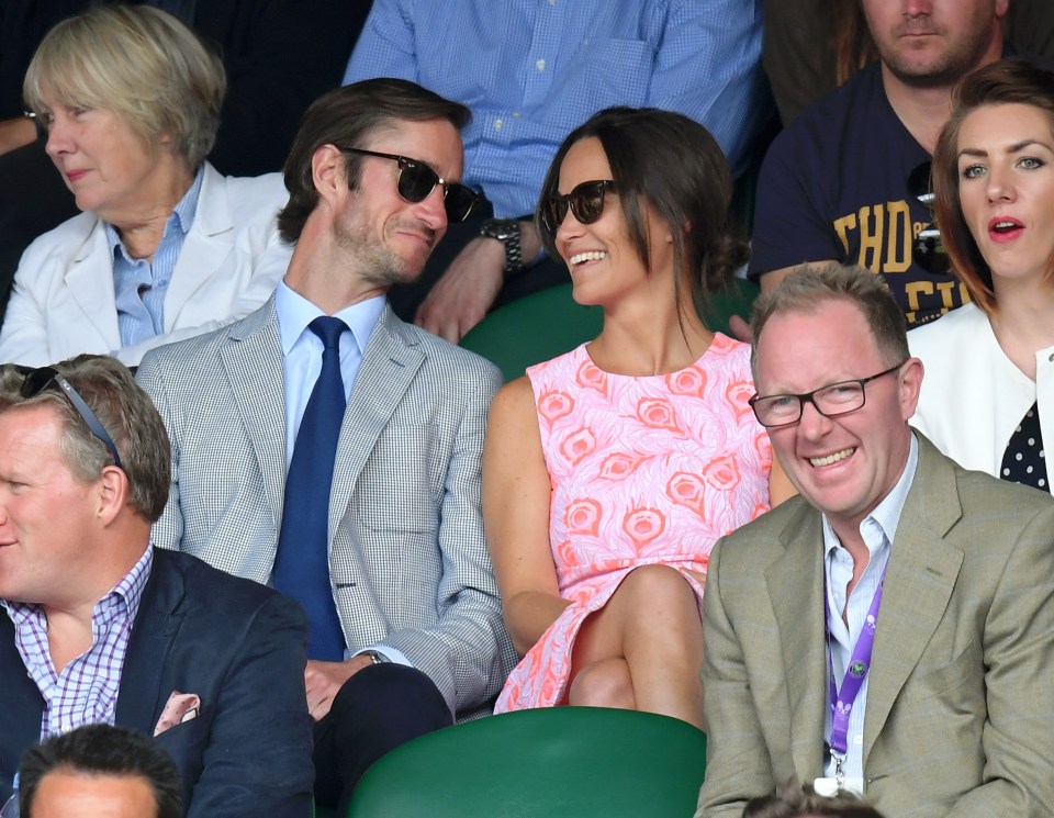 Celebrities Attend Wimbledon