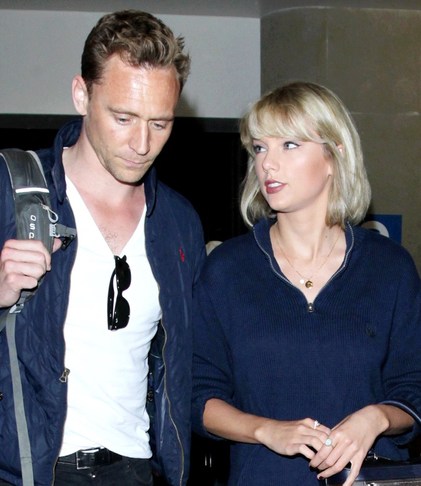 Taylor and Tom looked a far cry from their usual happy selves