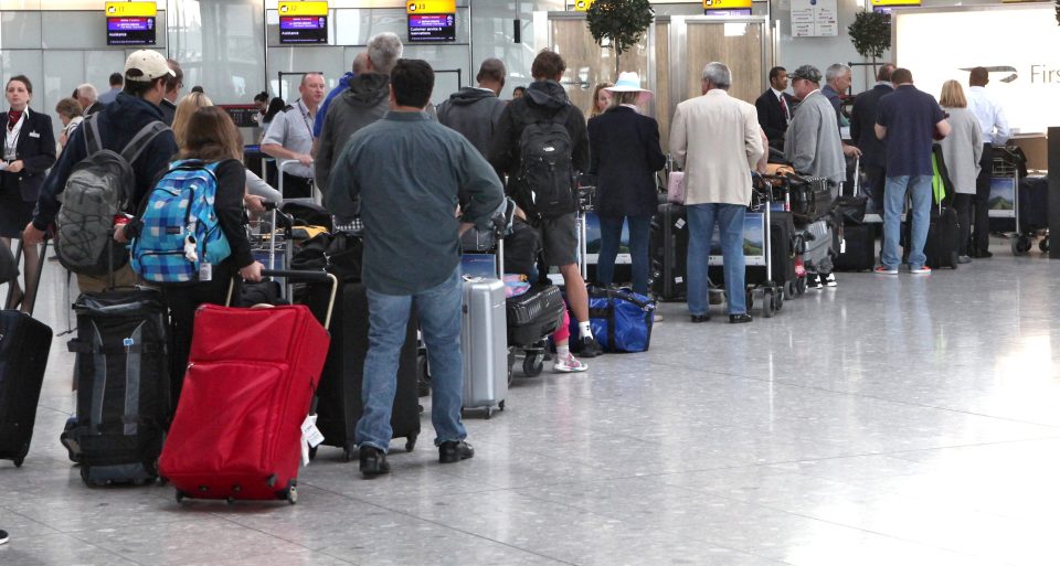  Some passengers waited for up to two hours