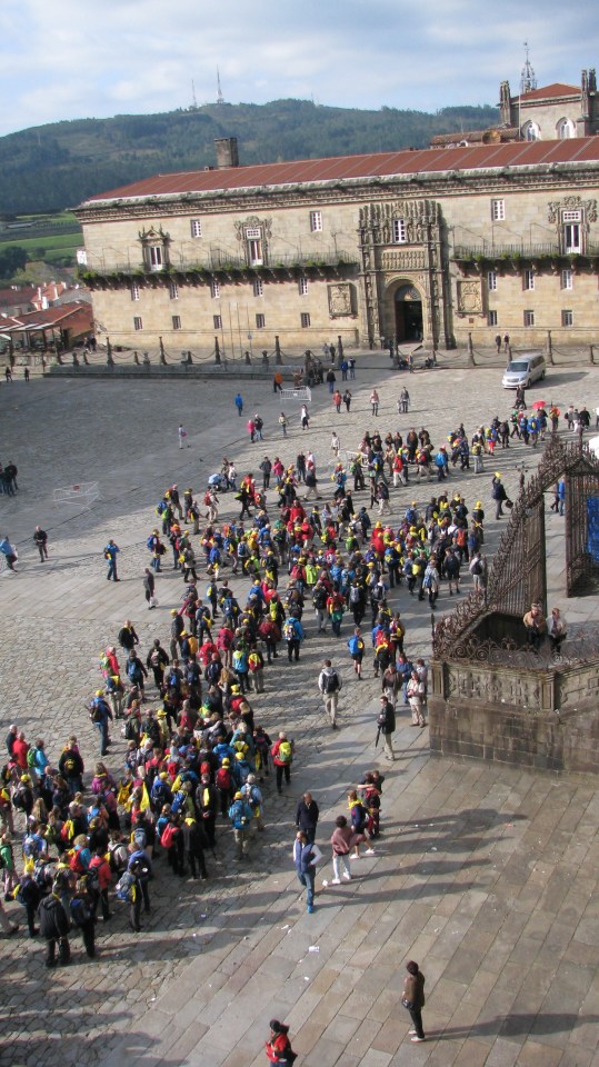  Santiago de Compostela - the endpoint of the 500-mile Camino de Santiago that crosses northern Spain