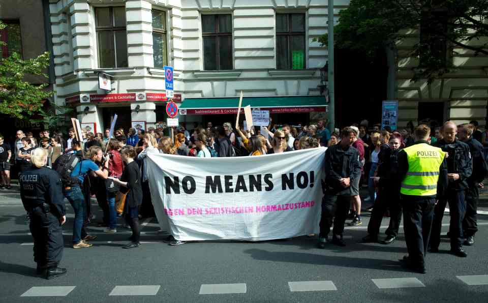 The German has recently toughened its stance on sexual assault with the legislation known as the 'no means no' law